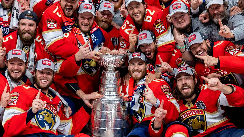 Florida Panthers voitti franchising-historian ensimmäisen Stanley Cupin